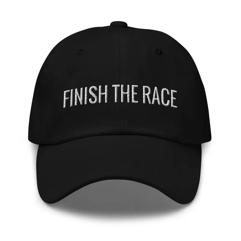 Finish The Race Cotton Ballcap